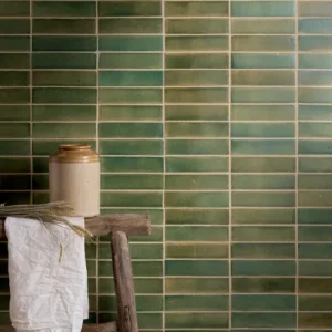 Stone Glaze Ceramic Olive Leaf Brick