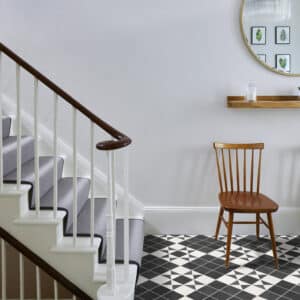 victorian floor tiles chequerboard
