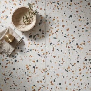Capietra Rialto Porcelain Cognac Terrazzo Effect Tiles