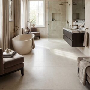 Sloane porcelain capietra tiles White 60x60