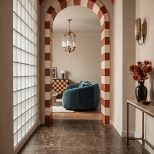 Capietra Echelon Emperador marble effect tiles